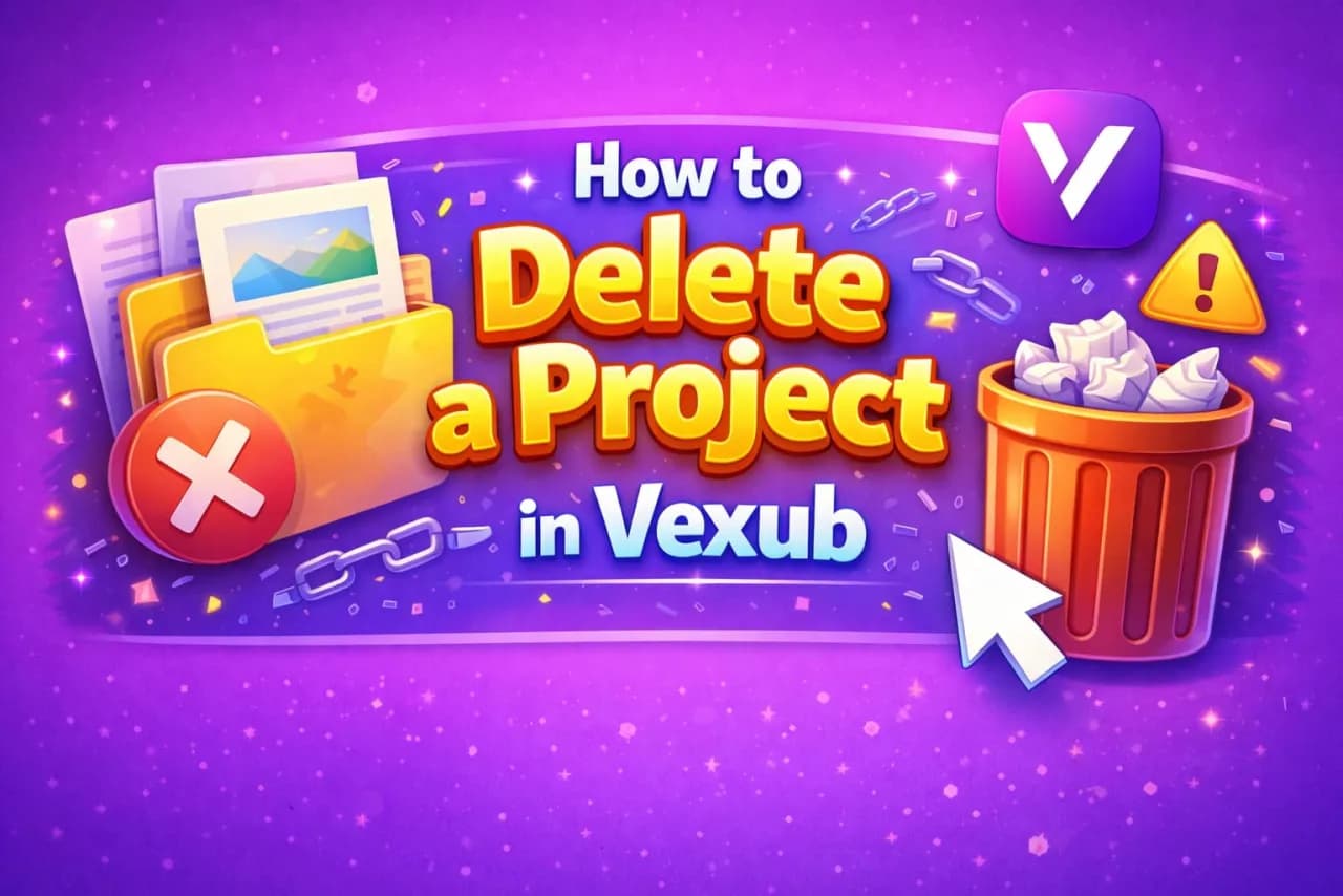 How to Delete a Project in Vexub