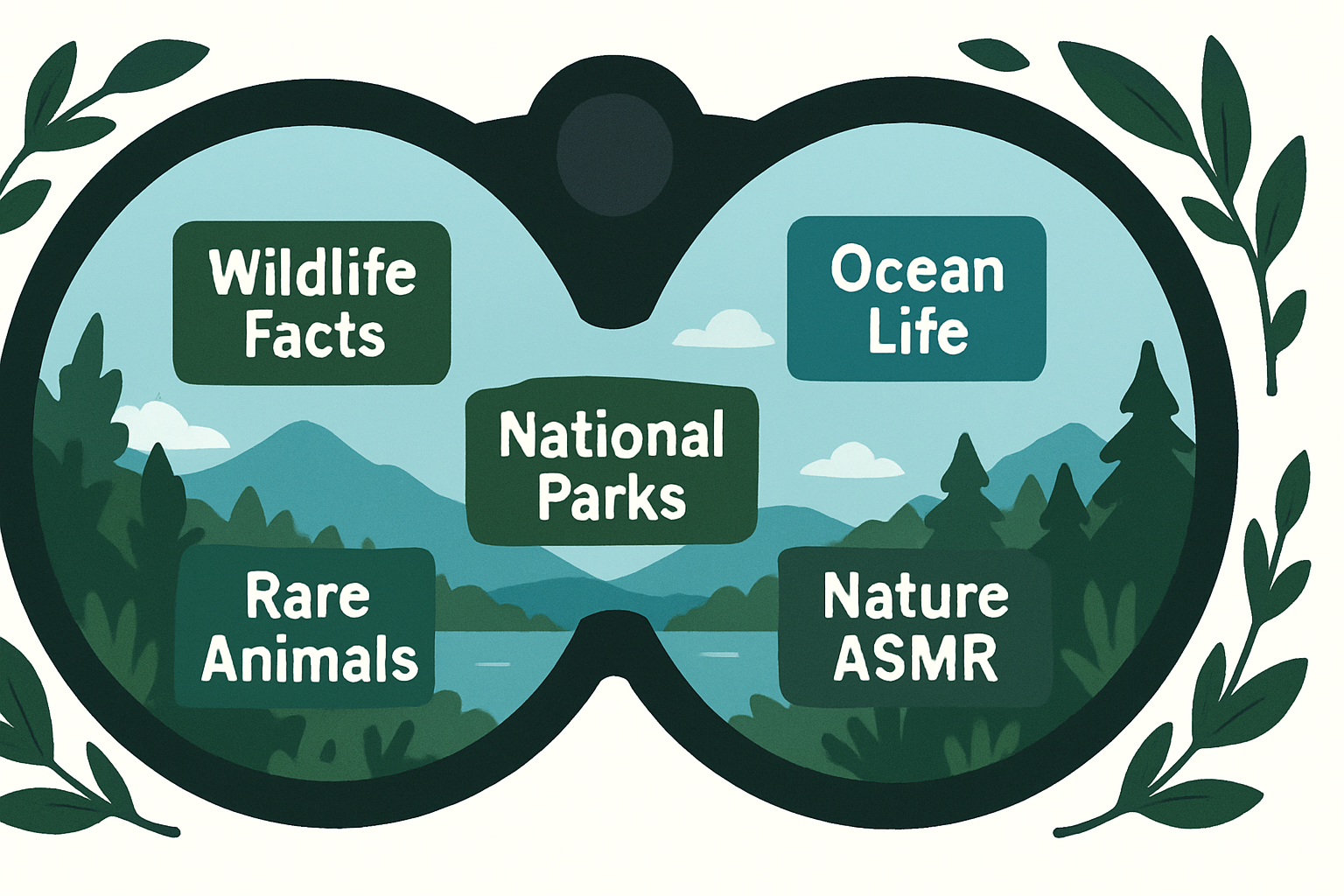 Nature & Wildlife Faceless YouTube Channel with AI