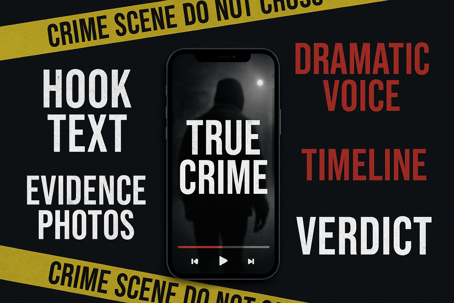 True Crime TikTok: Faceless AI Content (2026)